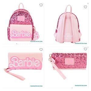Loungefly Barbie™ 65th Anniversary Exclusive Sequin Set